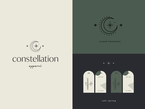 Constellation Apparel by Lisa Wick Constellation Logo, Logo Images, Apparel Design, Good Mood, Constellations, Get Inspired, Creative Professional, Mood Board, Logo Design