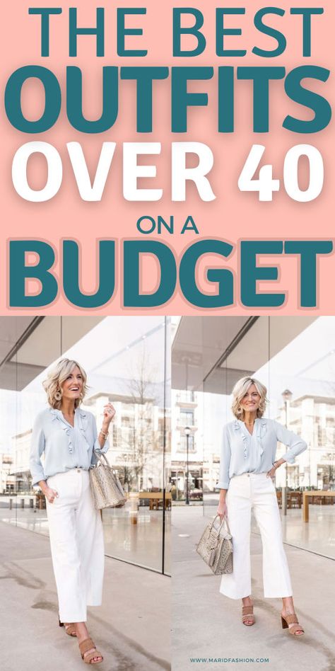 If you want to discover what fashion over 40 on a budget looks like, check out this article. Find perfect outfit ideas and actual clothes that can help you style classy and casual outfits over 40. Discover affordable clothes to make cute spring/summer outfits for you. 40 Year Old Womens Fashion, Clothes To Make, Over 40 Outfits, Amazon Fashion Finds, Stylish Loungewear, Summer Outfits Women Over 40, Amazon Clothes, Summer Work Outfits, Kids Fashion Clothes