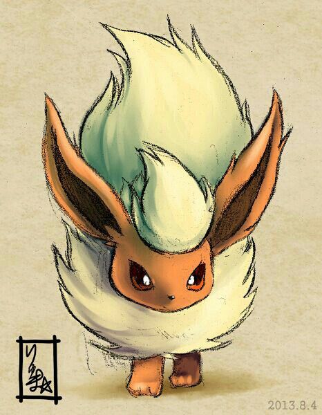 Flareon Drawing, Flareon Tattoo, Flareon Art, Evoluzioni Eevee, Flareon Pokemon, Pokemon Eeveelutions, Eevee Evolutions, Pokemon Eevee, Pokémon Master