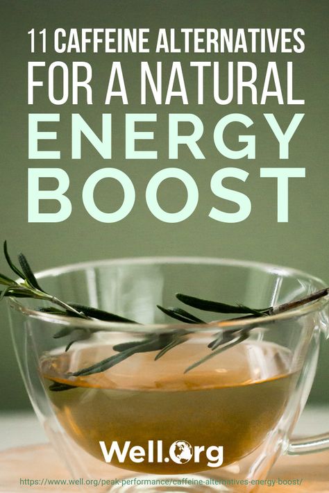 11 Caffeine Alternatives For A Natural Energy Boost | Increase your energy levels throughout the day with these #caffeinealternatives. You’ll think twice next time you reach for another cup of Joe again! #wellorg Caffeine Alternatives, Caffeine Free Drinks, Caffeine Drinks, Feeling Low, Energy Tea, Energy Booster, Boost Energy Naturally, Natural Caffeine, Energy Boosters