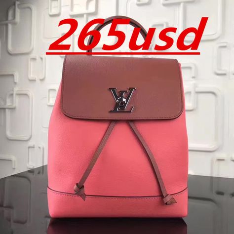 LV new style mini  Crafted in supple leather  Lockme Family pink backpack  M41818 size:22X28X13CM 0980WL10265 watsapp:+8615503787453 Mini Craft, Pink Backpack, Vuitton Bag, New Style, Louis Vuitton Bag, Louis Vuitton, Backpacks, Leather, Pink