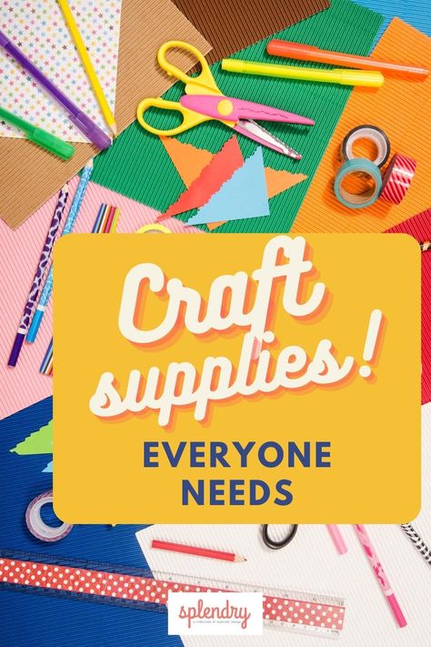 Ready to create? This is the list of craft supplies everyone needs! From scissors and glue to paper and markers, these are the 10 items to add to your list! #artsandcrafts #crafting #craftsupplies #creating #getcreating Must Have Craft Supplies, Free Craft Supplies, Cheap Craft Supplies, Freebie Websites, Get Free Stuff Online, Cheap Crafts, Get Free Stuff, Learning Websites, Local Crafts