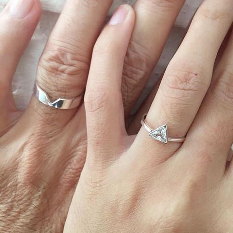 Personalization Ideas, Wedding Rings Sets His And Hers, Matching Promise Rings, Rings For Couples, Rings Promise, Forever Rings, Matching Wedding Rings, Promise Rings For Couples, Couples Ring Set