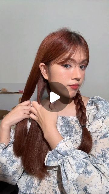 Girltyles on Instagram: "How to get Prettier Twin Braid Hairstyle ✨ . kkkrrriista on tt" Braid Your Own Hair Step By Step, Kepang Dua, Cute Side Braids, How To Make Braids, Get Prettier, Side Haircut, Two Braid Hairstyles, Twin Braids, 2 Braids