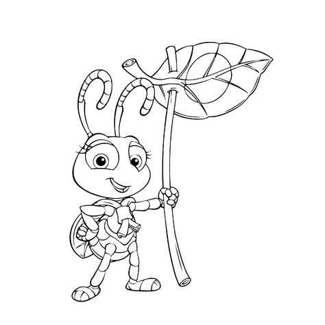 Bugs Life Characters Drawing, A Bugs Life Coloring Pages, Disney Jr Coloring Pages, Ant Coloring Page, Disney Junior Coloring Pages, Bugs Coloring Pages, Queen And Princess, A Bugs Life, Disney Coloring Sheets