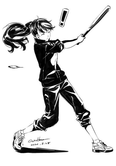 Kasumi Yoshizawa, Persona Five, Joker Pics, Batting Cages, Shin Megami Tensei, Persona 4, Action Poses, Persona 5, Pose Reference Photo