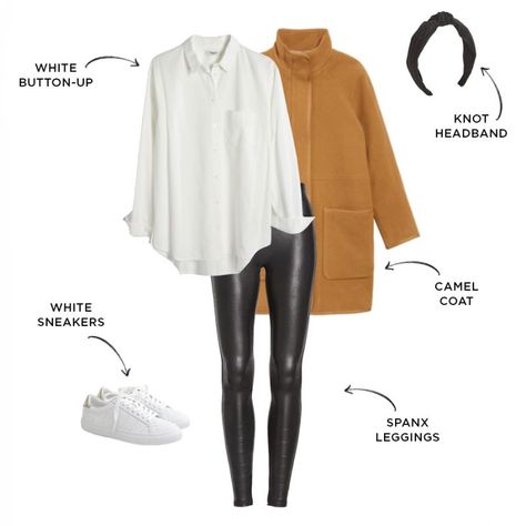 ac796a52db3f16bbdb6557d3d89d1c5adesc44199023ri Stylish Mom Outfits Winter, Rock Star Outfits For Women, Easy Stylish Outfits, Leather Leggings Winter Outfit, Faux Leather Leggings Outfit Winter, Winter Day Outfit, Leather Leggings Outfit Winter, Leather Leggings Fall, Easy Winter Outfits