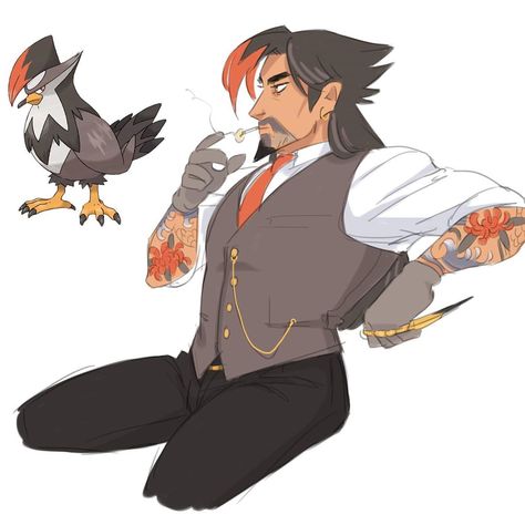 your cool lesbian grampa on Instagram: “may i present to u all: Staraptor 🦅 @sonyandsamx, i hope u like ur new daddy bih, he’s a stud name him #draws #ocs #characterdesign…” Pokemon Human Form, Gijinka Pokemon, Pokemon Rpg, Oc Pokemon, Pokemon People, Pokemon Gijinka, Pokemon Oc, Pokemon Cosplay, Pokemon Drawings