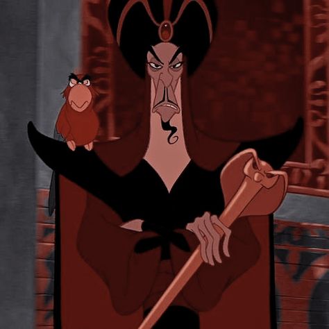 aesthetic: jafar (villain, disney villain, aladdin, jasmine, genie) Jafar Aesthetic, Disney Expressions, Villain Disney, Dreamworks Characters, Aladdin Jasmine, Disney Icons, Dark Disney, Disney Villain, A Hat In Time