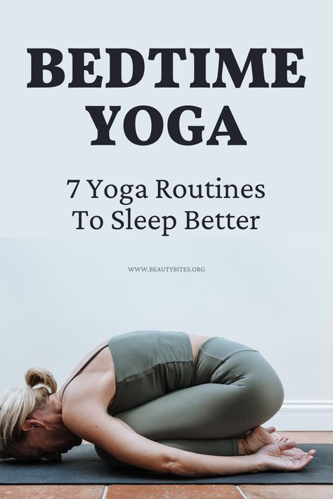 Essential Yoga Poses, Can't Fall Asleep, What Helps You Sleep, Yoga Routines, Bedtime Yoga, 20 Minute Yoga, Ways To Sleep, How To Get Better, Daily Yoga