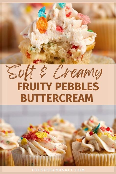 Unlock the secret to making your cupcakes the star of the show with our Colorful & Easy Frosting Recipe. Fruity Pebbles Buttercream is not just another frosting; it's a revelation for your piping and decorating adventures. Visit our blog for this straightforward recipe that promises a stunning finish and an explosion of taste, and learn how to create a treat that everyone will remember! Easy Frosting Recipe, Fruity Pebble Cupcakes, Fruity Pebble, Kid Friendly Dessert, Easy Frosting, Frosting Recipes Easy, How To Make Frosting, Frosting Tips, Festive Desserts