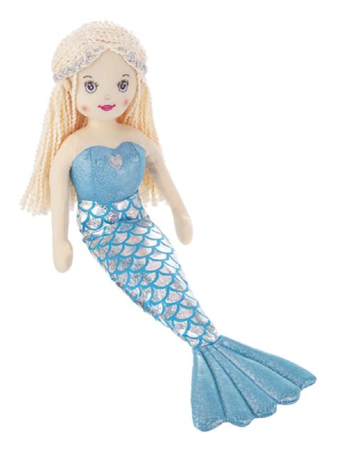 PRICES MAY VARY. Ganz Shimmer Cove Mermaid Dolls are a collection of beautiful mermaids. Each mermaid is unique in her design. Each girl is ready for her next adventure into any world your imagination can take you, or simple to bed as a snuggle partner waiting for tomorrows adventure! Meet Shelly! Her long blonde hair adorned with a silver crown, her shiny blue top and blue tail with shimmery silver scales along with a shiny blue fin! Approximately 18" in length. Surface washable. Ganz is establ Melody Mermaid, Mermaid Plush, Doll Mermaid, Diy Plush Toys, Mermaid Toys, Pretty Mermaids, Mermaid Outfit, Mermaid Lover, Fairy Friends