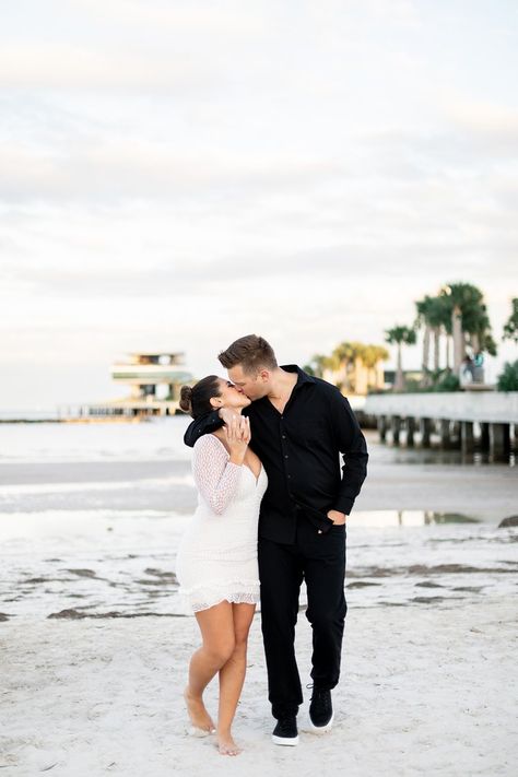 St Pete Pier Engagement Session, Central Florida — PINE & FORGE Winter Park Florida Engagement Photos, Naples Florida Engagement Photos, St Pete Elopement, Santa Monica Pier Engagement Photos, St Pete Pier, Downtown St Pete Engagement Photos, Photo Styles, Save The Date Photos, Engagement Photo Inspiration