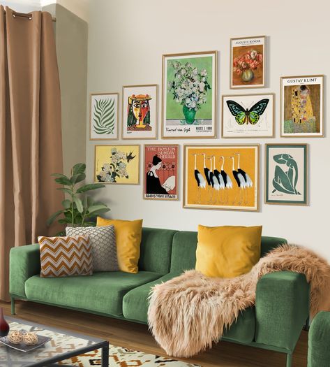 Colourful Living Room Decor, Casa Vintage, Colourful Living Room, Apartment Decor Inspiration, Decor Ideas Bedroom, Home Decor Living Room, Home Decor Ideas Living Room, Home Decorating Ideas, Ideas Living Room