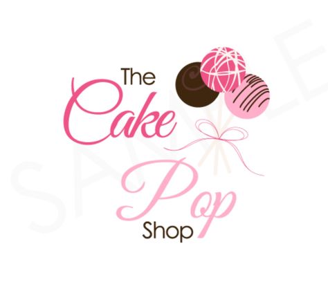 Cake Pops Cake Pop Logo, Pop Logo, Cake Logo, Article Design, Cake Pop, Logo Images, Logo Ideas, Logo Designs, Cake Pops