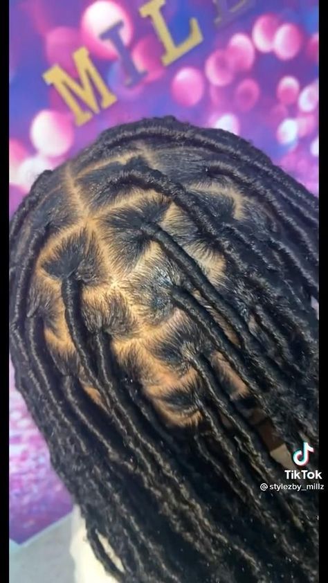 Soft Locs Parting Patterns, Straight Soft Locs, Black Hair Box Braids, Hair Box Braids, Two Braid Hairstyles, Natural Straight Hair, Soft Locs, Braids For Black, Butterfly Locs