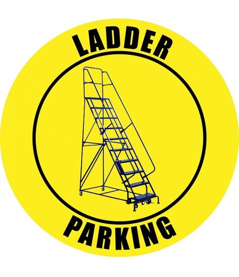 Ladders are crucial tools to any worksite or facility—they improve workers’ ability to reach places they normally couldn’t, and, when used correctly, ladders let workers do this safely. Ladder safety signs help remind workers to put safety first and to return ladders to the correct place. Since the Set in Order step in the 5S program puts an emphasis on organization, using visual cues to instruct workers where to store tools is essential to an efficient, productive workplace. Workplace Safety Slogans, Warehouse Ideas, Ladder Safety, Safety Slogans, Visual Management, Ladder Storage, Make Your Own Sign, Industrial Floor, Construction Safety