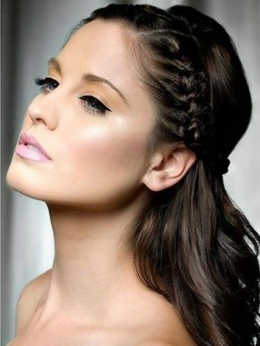 Love this look! #dance #dancer #braid #show #performance Trendy We Fryzurach, Braut Make-up, Bridal Hairstyle, Braided Hairstyles For Wedding, Wedding Hairstyles For Long Hair, Hair Photo, Hair Dos, Gorgeous Hair, Hairstyle Ideas