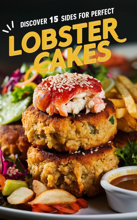 Elevate your lobster cakes with these mouthwatering side dishes! 🦞🍴 #lobstercakes #sidedishes Lobster Cakes, Grilled Italian Sausage, Lobster Cake, Tomato Basil Salad, Creamy Avocado Dressing, Beer Cheese Soups, Lemon Rice, Garlic Mashed, Avocado Salsa