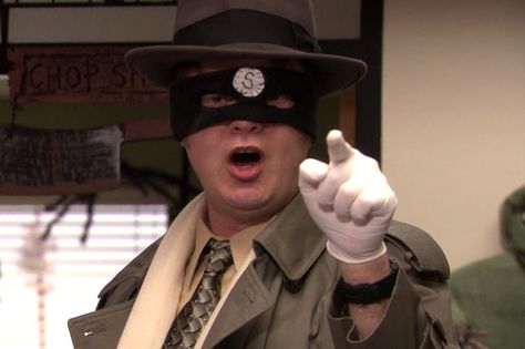 Date Mike The Office, The Office Halloween Costumes, The Office Costumes, The Office Halloween, Scranton Strangler, Date Mike, Office Halloween Costumes, Black Widow Costume, The Office Characters