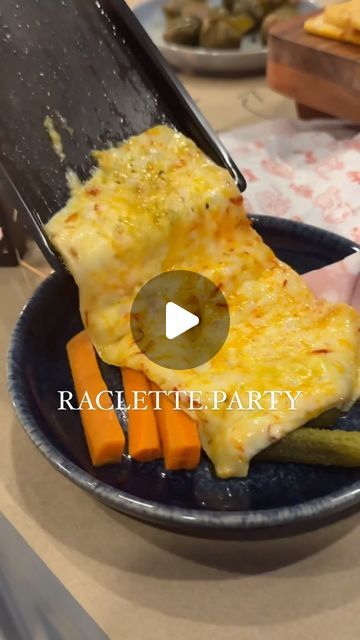 Nicolle Love | Cheese, Wine, Recipes & Dinner Parties on Instagram: "DETAILS HERE ⬇️✨

National Cheese Lovers Day is coming up January 20th and what better way to celebrate than to throw a RACLETTE party 🧀🧀 this oozy alpine cheese is so fun to melt on personalized raclette grills with your friends! You can find everything you need to host this at @murrayscheese! From the cheeses to the charcuterie, vegetables, even the raclette grills! They have it all 😍 #brandpartner

You’ll need: 

🧀 raclette cheese 
🧀 a variety of charcuterie (deli meats)
🧀 pickled vegetables
🧀 potatoes 
🧀 a baguette 
🧀 personalized raclette grills 

Use code NICOLLERACLETTE20 for 20% off all your raclette party essentials at murrayscheese.com 🧀🛒

SAVE this raclette party for inspiration on how to host your o Alpine Dinner Party, Charcuterie Vegetables, Raclette Ideas, Easy Appetizers Recipes, National Cheese Lovers Day, Raclette Cheese, Raclette Party, Cheese Wine, Deli Meats