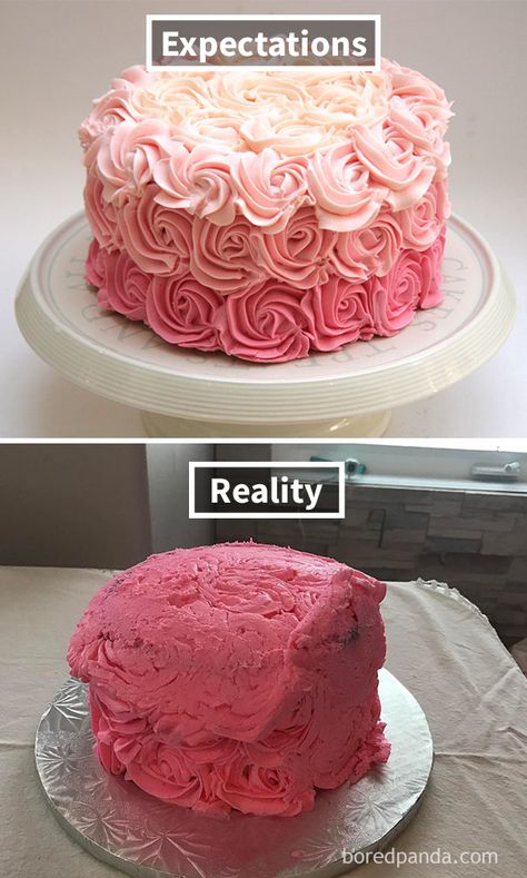 Failed Cakes Hilarious, Prize Winning Cakes First Place, Expectation Vs Reality Funny, Pinterest Fails Funny, Cake Fails Hilarious, Funny Bday Cakes, Real Or Cake, Epic Cake Fails, Cake Fail