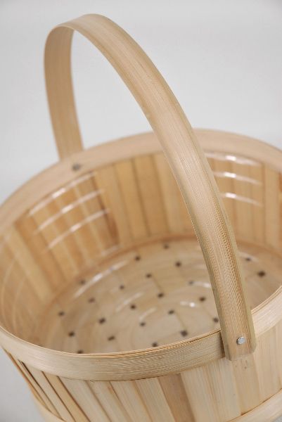 Bamboo Baskets 10" Round with Handle our of stock so check back, possibly paint for Easter baskets Eco-friendly Straw Bag With Bamboo Handle For Picnics, Bamboo Round Basket, Eco-friendly Basket Shoulder Bag With Bamboo Handle, Safe Candles, Apple Baskets, Bamboo Basket, Bamboo Crafts, Candles Crafts, Candle Holder Set