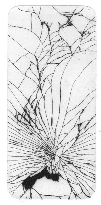 Lucky breaks: art made from broken phones Broken Phone, Window Drawing, Limited Edition Book, Japanese Philosophy, Broken Window, Shattered Glass, Into Art, Window Art, Eye Drawing