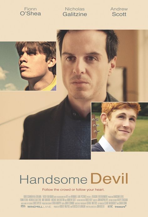 Handsome Devil Movie, Queer Cinema, Handsome Devil, Andrew Scott, Film Inspiration, Sport Video, Pinterest Hashtags, Room Posters, Movie Characters