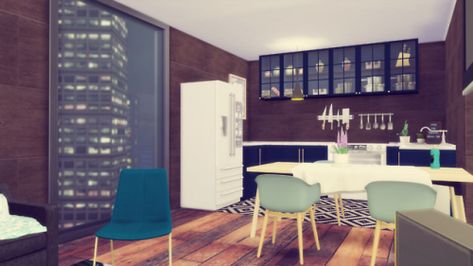 Sims 4 Apartment Download Sims 4 Apartment Download, Penny Pizzazz, Sims 4 Apartment, Download Sims, Party Place, Apartment Renovation, New Apartment, Party Places, Sims 4