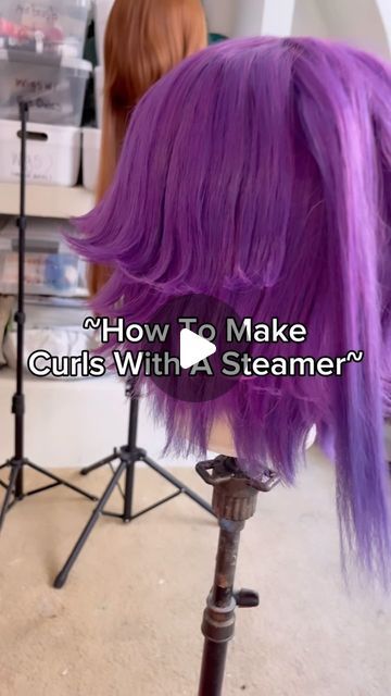 Flip Curls, Wig Curls, Cosplay Wig Tutorial, Wig Tutorial, Wigs Cosplay, Cosplay Tutorial, Costume Wigs, Cosplay Wig, Wig Styles