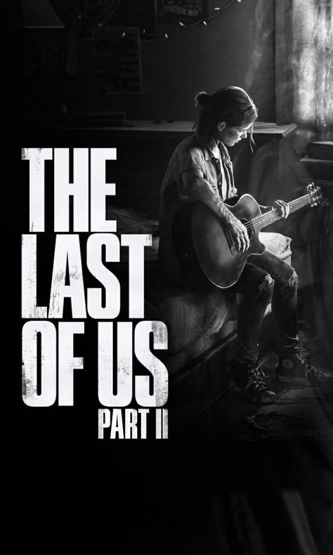 The last of us part ll. Ellie playing guitar. Sith Warrior, The Last Of Us2, Kobe Bryant Wallpaper, Game World, Fps Games, Wii Games, Wallpaper Android, Wallpaper Tumblr, Stranger Things Wallpaper