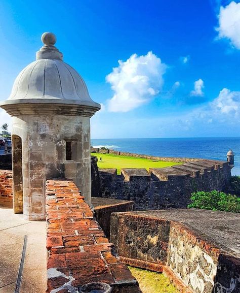 San Juan, Puerto Rico | What would you do with 8 hours in Puerto Rico? Old San Juan is the home to the island's colonial history, with winding cobblestone streets alongside old-world architecture and military forts. Cruise with Royal Caribbean to Puerto Rico and explore a historic destination. Puerto Rico Architecture, El Morro San Juan, Viejo San Juan Puerto Rico, Soy Boricua, Puerto Rico Island, Puerto Rico Pictures, Puerto Rico Trip, Puerto Rico Vacation, Puerto Rico Art