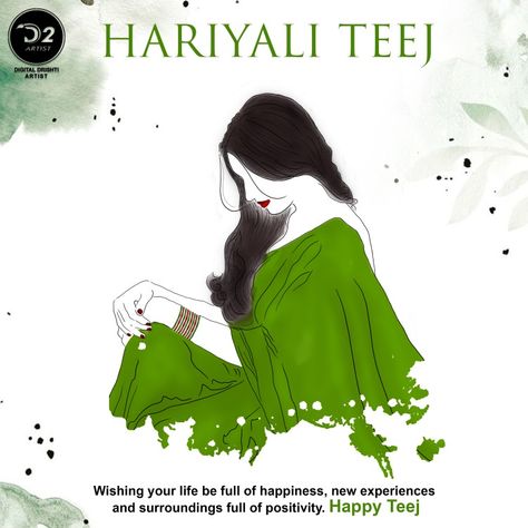 #post #graphicdesigner #graphicdesign #postdesign #photoshop #photoshopdesign #socialmedia #socialmediapost #hariyaliteej #festival #festivalpost #green Teej Festival Pictures, Caption For Teej Festival, Hariyali Teej Picture, Happy Hartalika Teej, Happy Hariyali Teej, Happy Hartalika Teej Festival Image, Happy Teej, Teej Festival, Festival Post