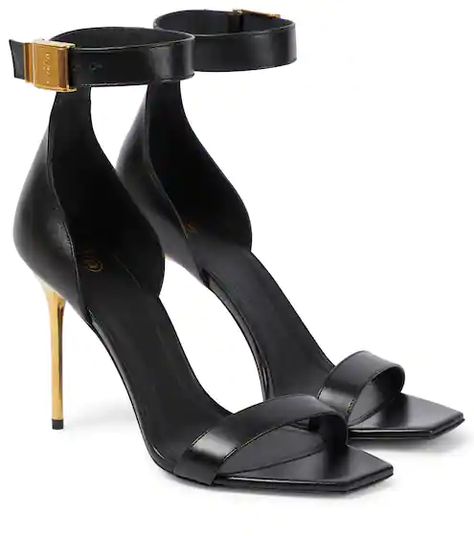 New Arrivals - New Women's Fashion | Mytheresa Balmain Heels, Balmain Shoes, Monogram Jacket, Balmain Clothing, Long Sleeve Jumpsuit, Suede Sandals, Canvas Shoulder Bag, Ankle Straps, Shoe Collection