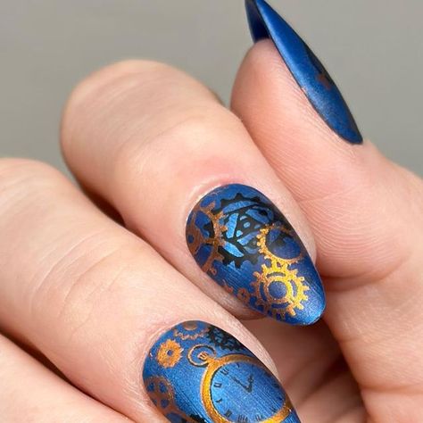 Steampunk Nails, Matte Top Coat, Cat Eye Gel, Black Polish, Nail Stamping, Subscription Boxes, Fun Nails, Nail Inspo, Style Me