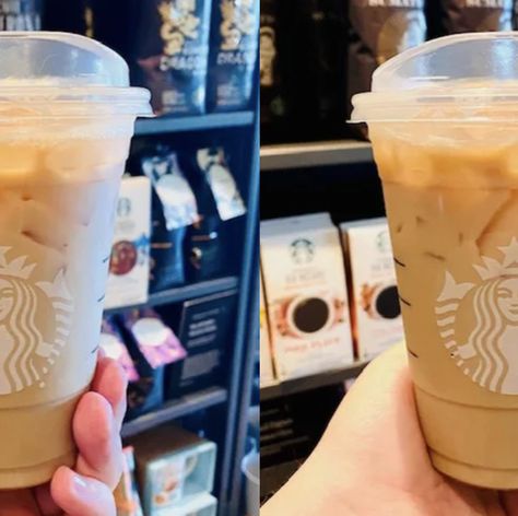 This Starbucks Menu Hack Makes A Cookie Butter Chai Latte Sugar Cookie Chai Latte Starbucks, Cookie Butter Latte Starbucks, Cookie Butter Starbucks Drink, Cookie Butter Latte, Starbucks Cookie, Chai Latte Starbucks, Starbucks Cookies, Iced Chai Tea Latte, Iced Chai Tea