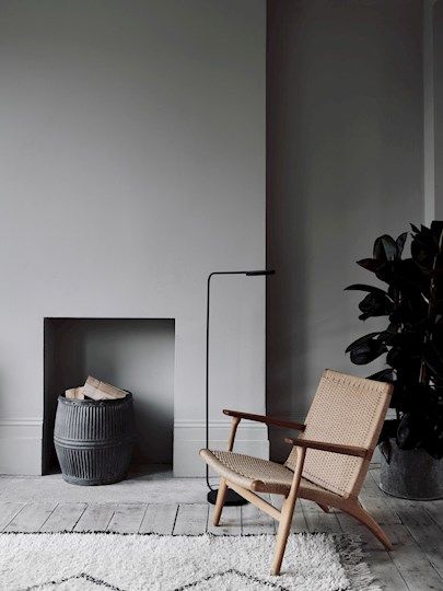 Danish design since 1908 - Carl Hansen & Søn Hans Wegner Chair Dining Rooms, Wishbone Chair Dining, Ch25 Chair, Wegner Shell Chair, Hans Wegner Furniture, Hans Wegner Shell Chair, Halyard Chair, Ch25 Lounge Chair, Modern Lounge Chair Design