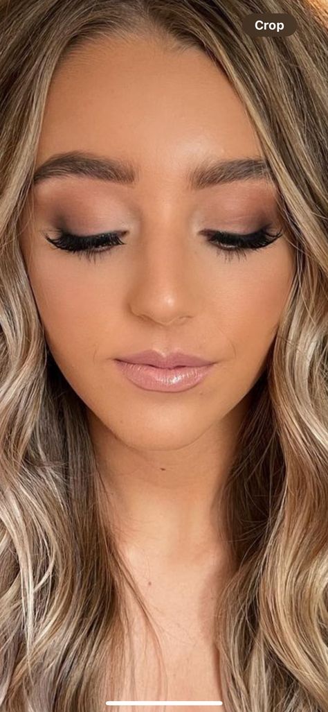 Client Makeup, Champagne Dresses, Era Outfits, Champagne Dress, Bridesmaid Makeup, Wedding Hair And Makeup, Wedding Hair, Wedding Makeup, Wedding Hairstyles