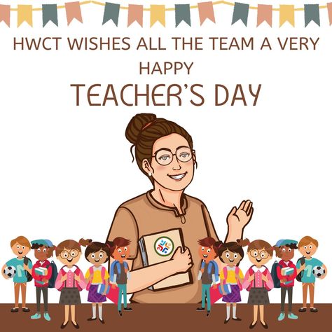 Happy Teacher's Day! 🎉👏 HWCT wishes to the incredible educators who light up our paths with knowledge and inspiration, thank you for shaping our futures. Your dedication is unmatched. Humble gratitude all the team of HWCT Facility and teachers across the globe. 🌐🙌 #TeachersDay #Gratitude #EducationMatters International Teachers Day, Teachers Day Celebration, Paramedical Courses, Chandrayaan 3, Selamat Hari Guru, World Teacher Day, World Teachers, Teaching Inspiration, Happy Teachers Day