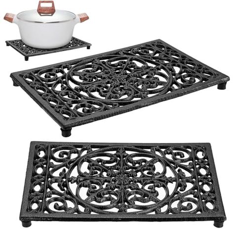 Wood Burner Stove, Metal Trivet, Vintage Trivet, Winter Kitchen, Hot Dish, Hot Dishes, Cooking Accessories, Plate Holder, Iron Material