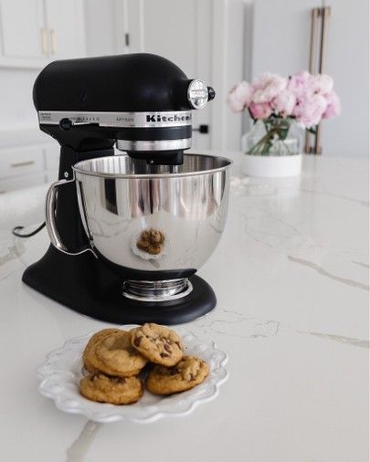 Kitchenaid stand artisan mixer on sale for $100 off! Crate Black Kitchenaid Mixer On Counter, Kitchenaid Mixer Colors, Expensive Kitchen, Kitchenaid Artisan, Kitchen Electronics, Kitchenaid Mixer, House Essentials, Kitchenaid Stand Mixer, Baking Business