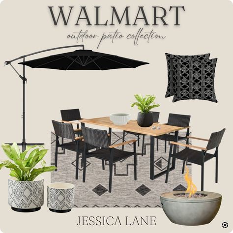 Walmart outdoor furniture and decor. Walmart patio, patio furniture, outdoor table, firepit, outdoor umbrella, planters, outdoor rug, outdoor throw pillows, patio set Follow me in the @LTK shopping app to shop this post and get my exclusive app-only-content! #liketkit #LTKSeasonal #LTKhome @shop.ltk https://liketk.it/42DTC Walmart Outdoor Furniture, Walmart Patio, Round Outdoor Table, Planters Outdoor, Outdoor Table Decor, Outdoor Furniture Ideas, Rug Placement, Best Outdoor Furniture, Rug Outdoor