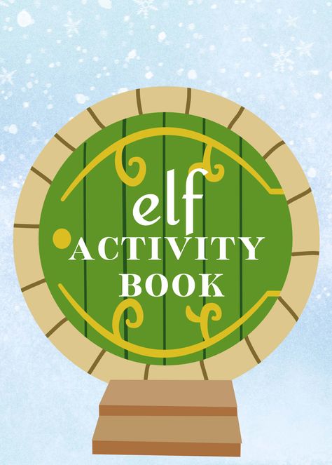 Are you planning an Elf movie night this holiday season? Add this Elf Movie Night Activity Book printable to the festivities! Elf Movie Activities, Elf Movie Night, Movie Night Activities, Movie Activities, The Elf Movie, Activity Book Printable, Elf Activities, Boy Girl Twins, Elf Movie