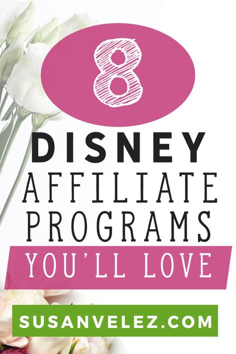 Are you looking for a Disney affiliate program to join? If so, then I've compiled a list of the top 10 Disney affiliates to help you monetize your blog. #disney #affiliate #makemoney via @susanwptutorial Disney Content Creator, Disney Travel Agent Marketing Ideas, Afilliate Marketing, Disney Careers, Eco Project, Travel Affiliate Programs, Marketing Basics, Travel Consultant, Travel Tuesday