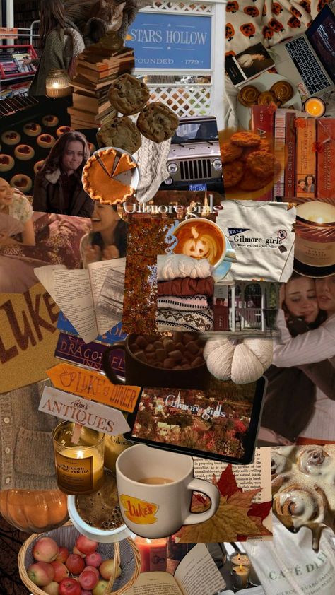 gilmore girls wallpaper! #gilmoregirls #fall #fallaesthetic #autumn #autumnaesthetic #wallpapers #fyp #viral #f4f Gilmore Girls Wallpaper, Wallpaper Fall Aesthetic, Vintage Halloween Art, Wallpaper Fall, Girl Iphone Wallpaper, Girls Wallpaper, Cute Fall Wallpaper, Simple Phone Wallpapers, Simple Iphone Wallpaper