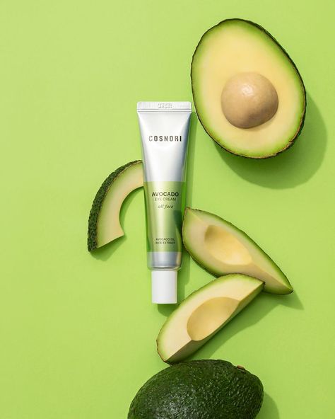 Container Illustration, Organic Skincare Packaging, Organic Graphic Design, Avocado Skincare, Graphic Designer Studio, Ingredients Photography, Ads Creative Advertising Ideas, Brand Photography Inspiration, Natural Skincare Brands