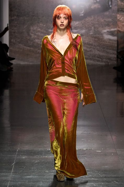 Masha Popova, Runway Fashion Outfits, Best Of Fashion Week, Colour Blocking Fashion, Vibrant Outfits, Fashion Runway Show, Color Trends Fashion, Model Inspo, Copenhagen Fashion Week