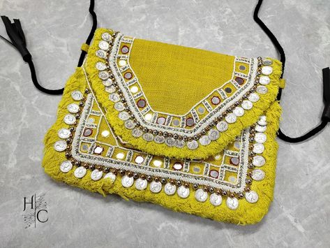 👉Boho sling bag 👉Size 12*10 inch (Sizes may differ Slightly from pc to pc)#mf 👉Back side zip pocket 👉Inside zip pocket These boho bags are hand-embellished with coins, beads, tassels,Mirrors pom-poms and other eclectic elements natural cotton fringe You Can use this boho sling as clutch cum sling bag. It's beautifully handcrafted by artisians by vintage banjara fabrics with Hand embroidery. We Embellished with mirrors, beads and fringes . one Cash compartmen Boho Sling Bag, Beads Tassels, Boho Bags, Craft Accessories, Pom Poms, Sling Bag, 10 Inch, Bags Purses, Saddle Bags