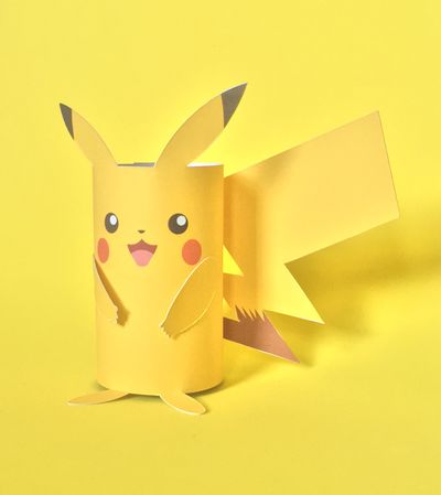 Pikachu Craft Pikachu Activities, Pikachu Craft, Pokemon Kids Craft, Diy Pokemon Crafts, Pokémon Crafts, Pokemon Crafts, Pokemon Diy, Pokemon Craft, Pokemon Birthday Party